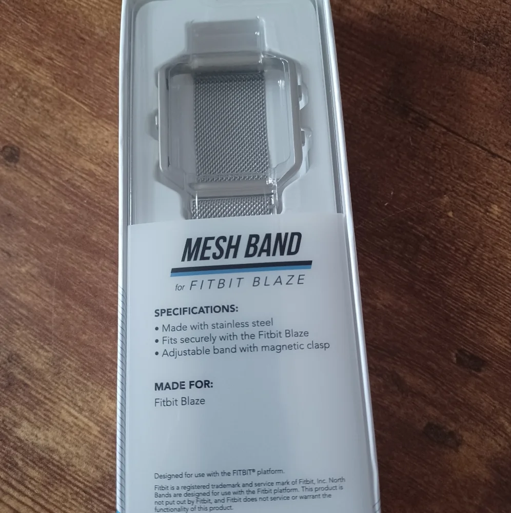 Stainless Steel Mesh band for Fitbit Blaze